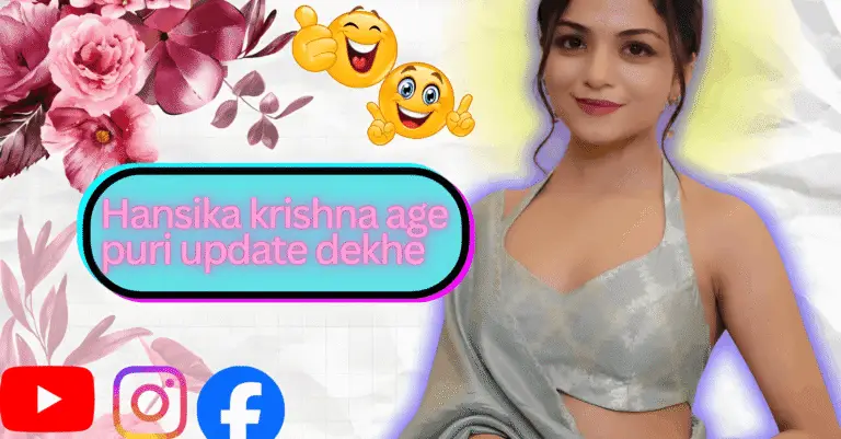 Hansika krishna age