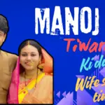 manoj tiwari wife